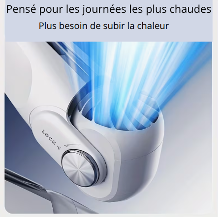 ELHAYA AIR – Ventilateur de Cou Portable