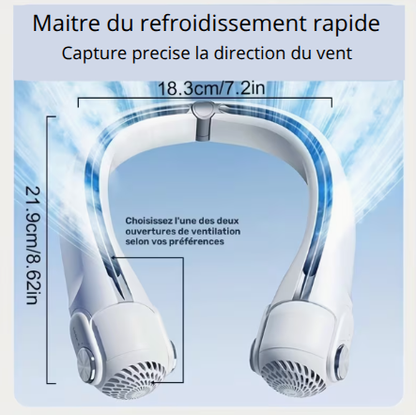 ELHAYA AIR – Ventilateur de Cou Portable