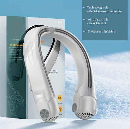 ELHAYA AIR – Ventilateur de Cou Portable