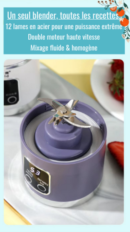 🥤 ELHAYA Mix&Go-        Le blender portable nouvelle génération